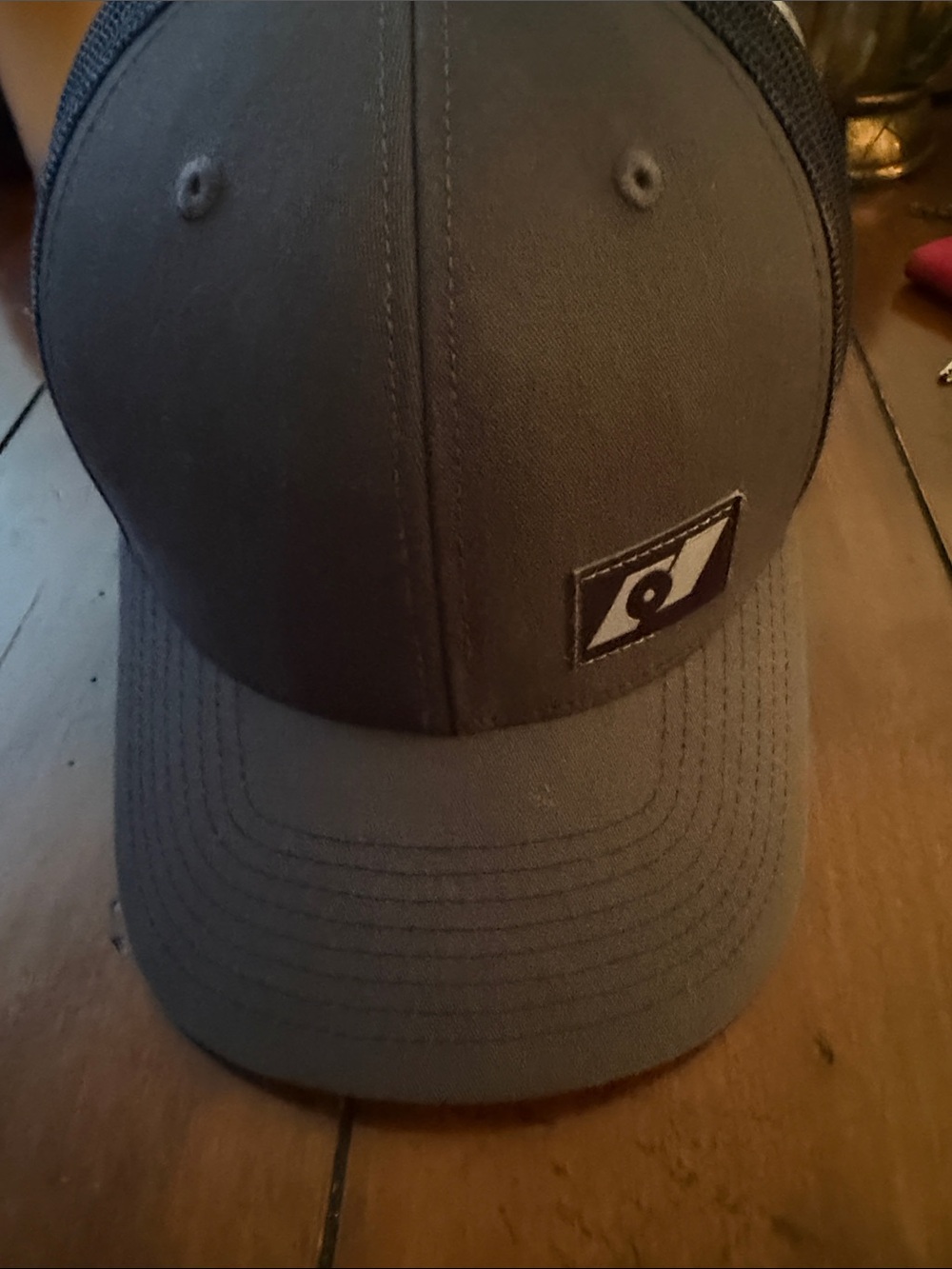 Unbranded Gray Men's Trucker Cap - Classic Patch Design